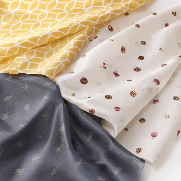 Printed Polyester Taffeta Fabric for Lining and Promotional Apparel