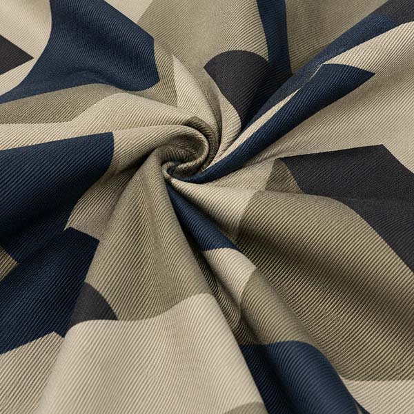 Printed Twill Fabric for Fashion Apparel